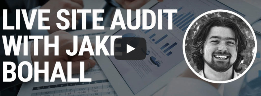 Live Site Audit with Jake Bohall