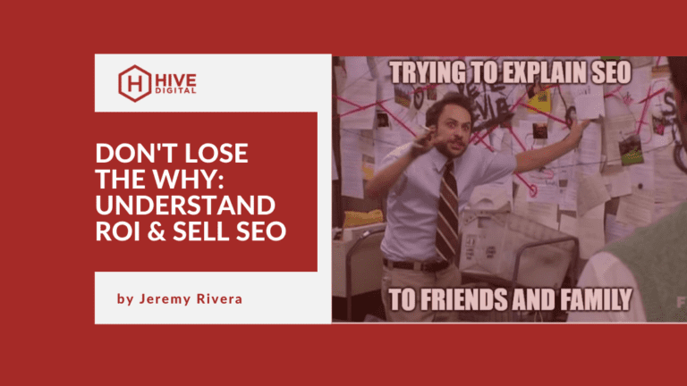 In my experience sales people at SEO agencies have no idea what it is that they are REALLY selling.