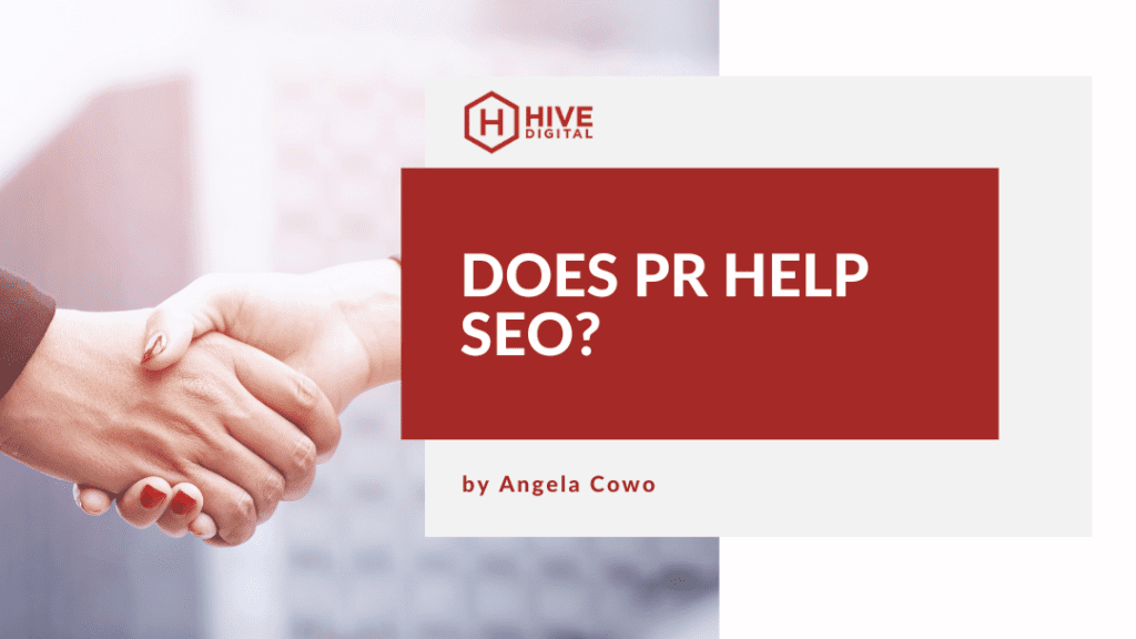 SEO and PR Handshake