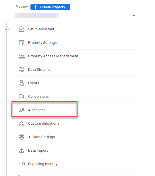 How to get to GA4 audiences