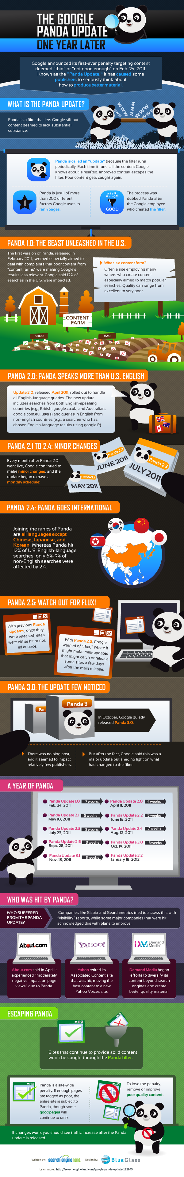 Google Panda Update Infographic