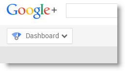 Google Plus navigation button